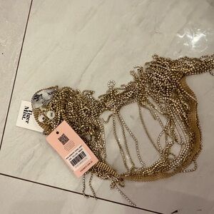 Gold Beaded waist chain perfect for Coachella